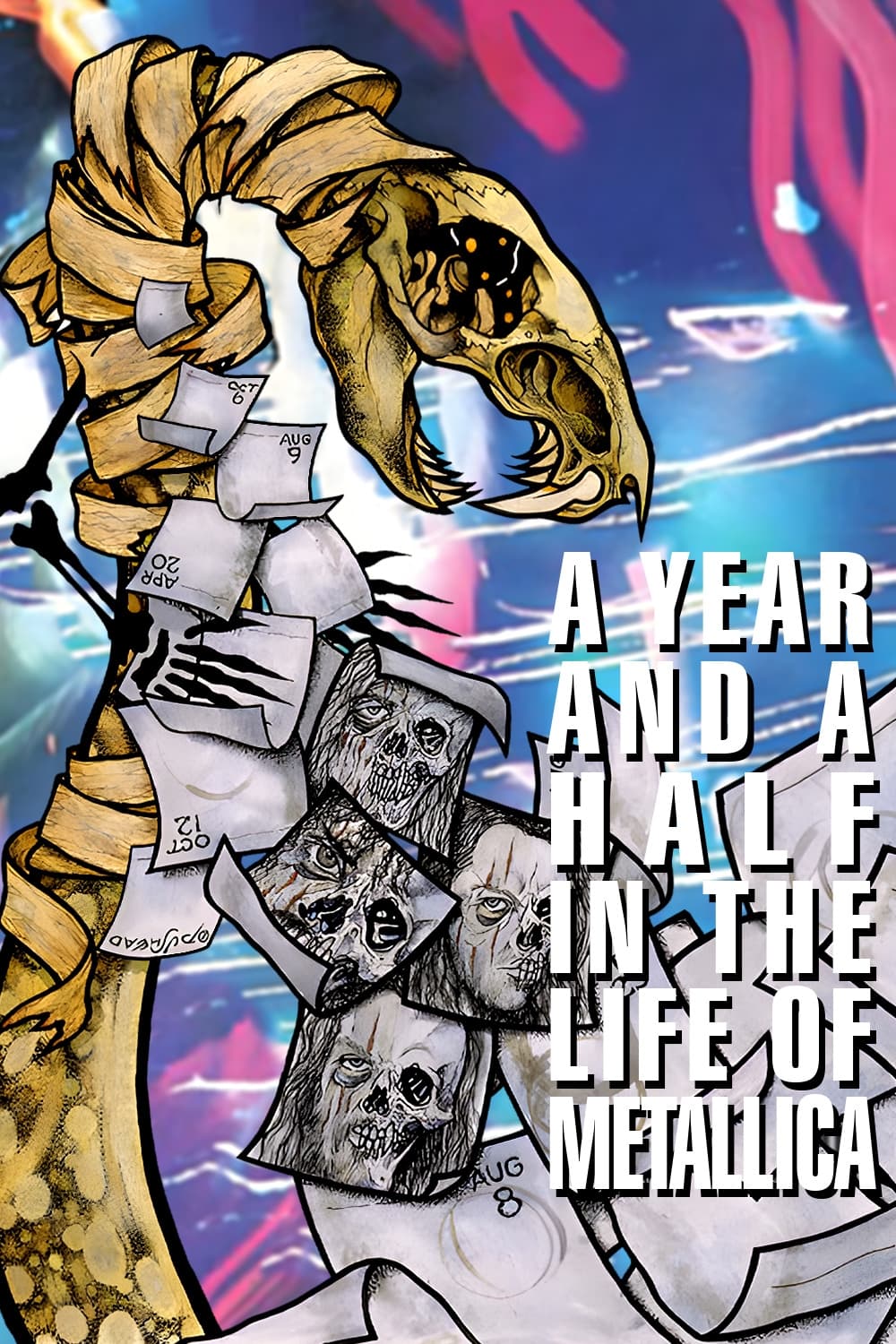 Постер Metallica: A Year And A Half In The Life Of Metallica
